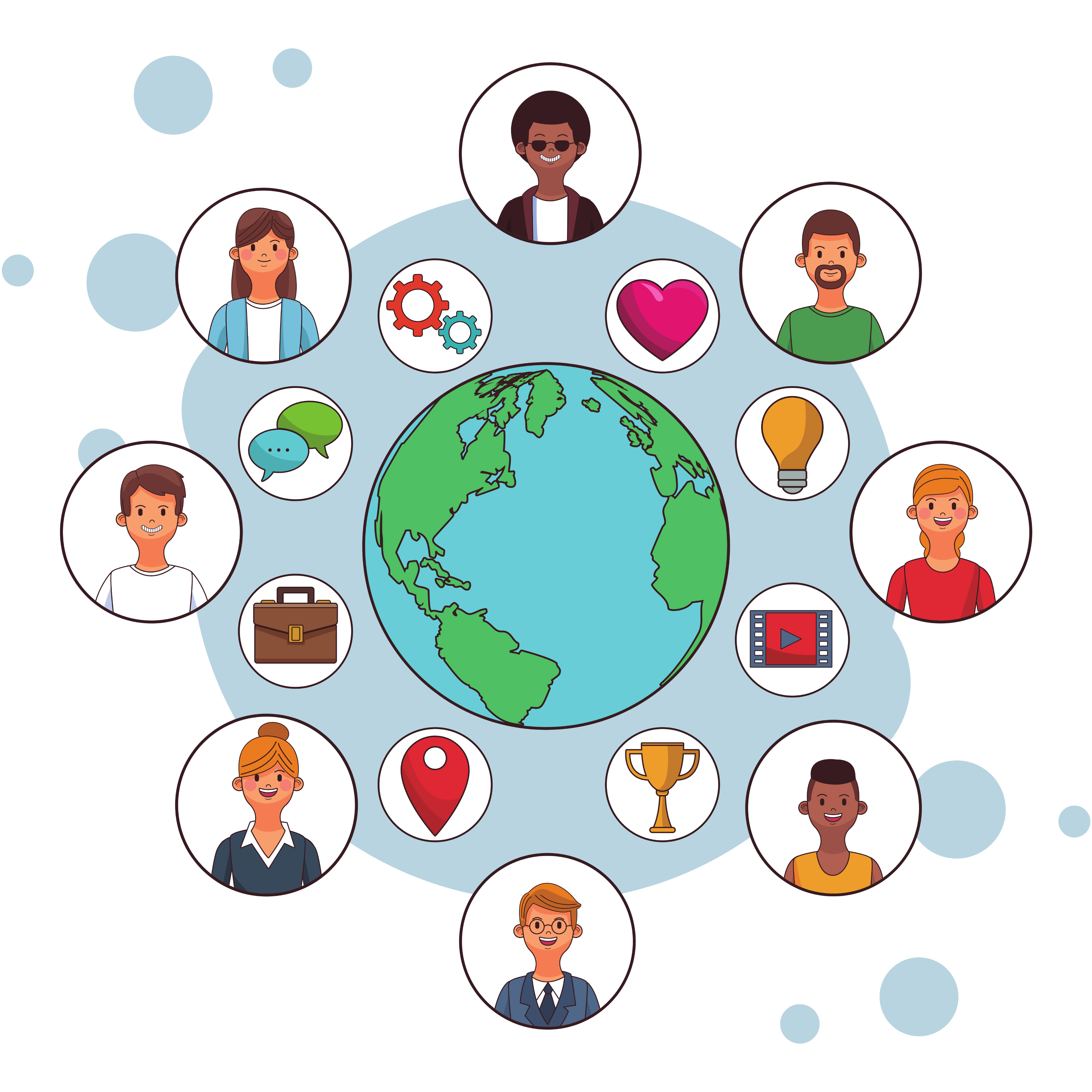 Holistic approach illustration